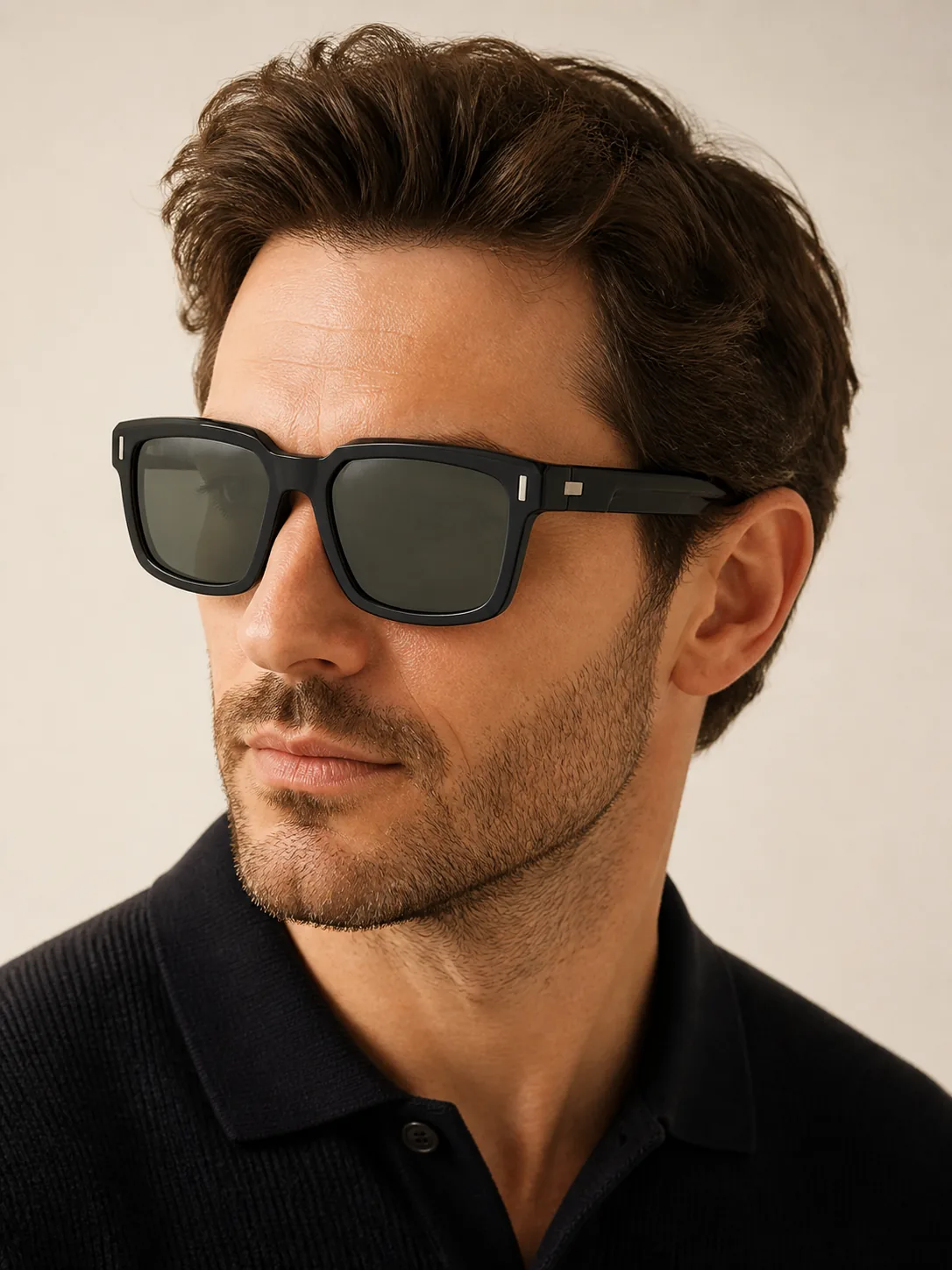 Magnetic clip-on lifestyle styling reference