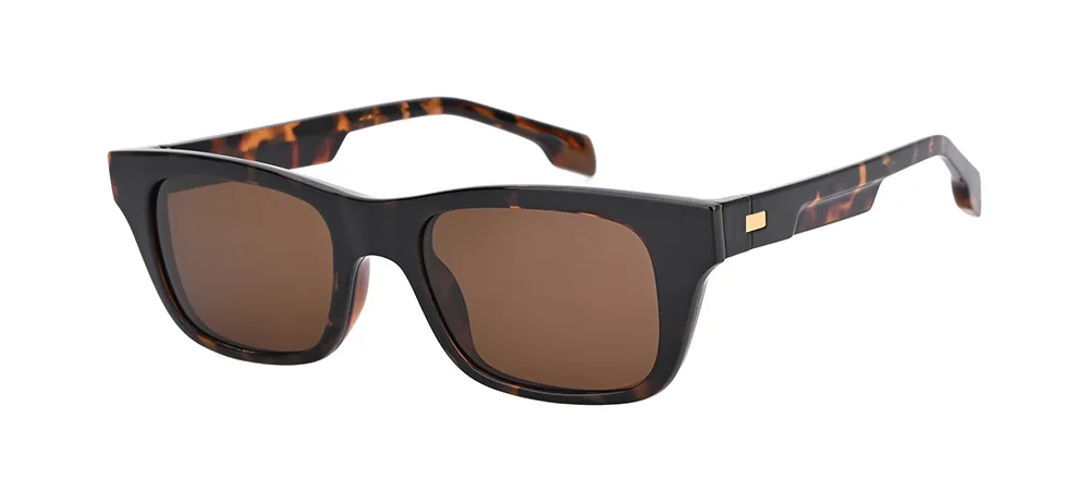 BCM302 C3 optical frame with magnetic sun clip attached
