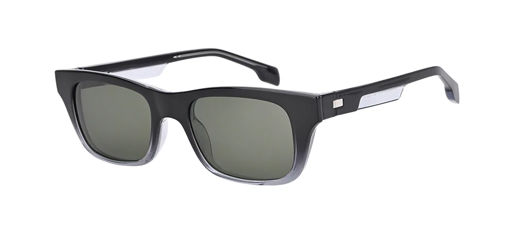 BCM302 C4 optical frame with magnetic sun clip attached