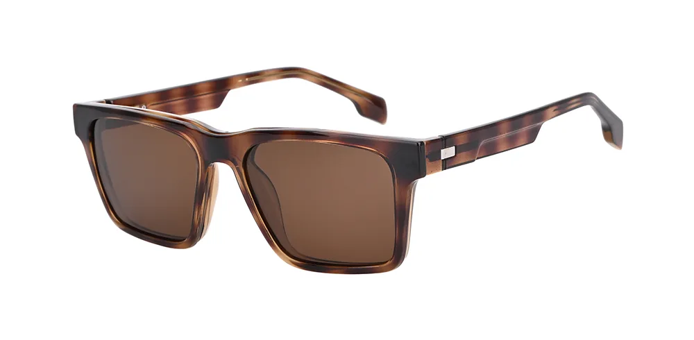 BCM303 C4 optical frame with magnetic sun clip attached