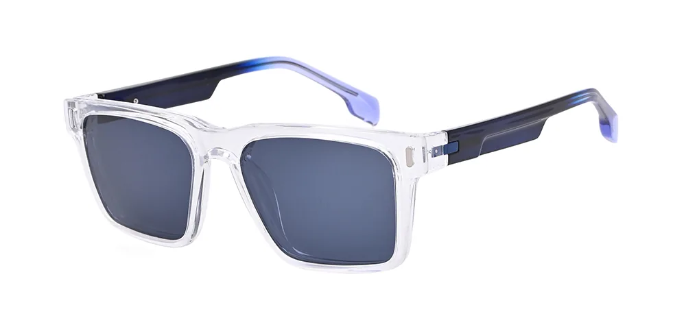 BCM303 C5 optical frame with magnetic sun clip attached