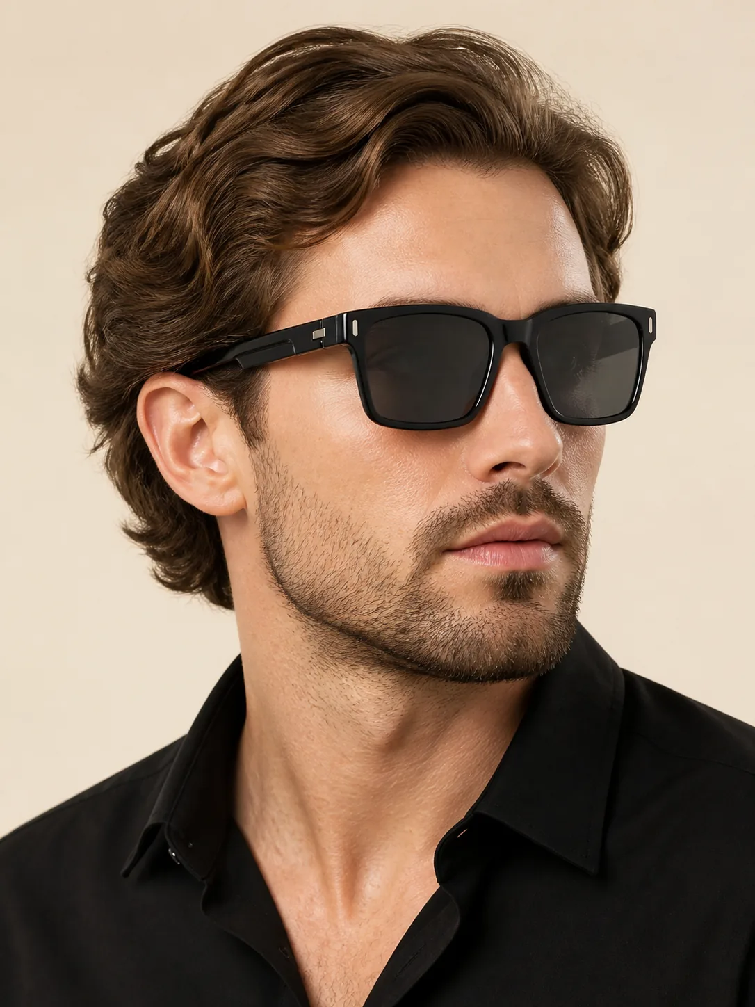 Magnetic clip-on lifestyle styling reference