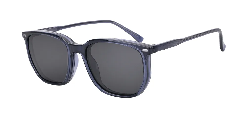BCM306 C5 optical frame with magnetic sun clip attached
