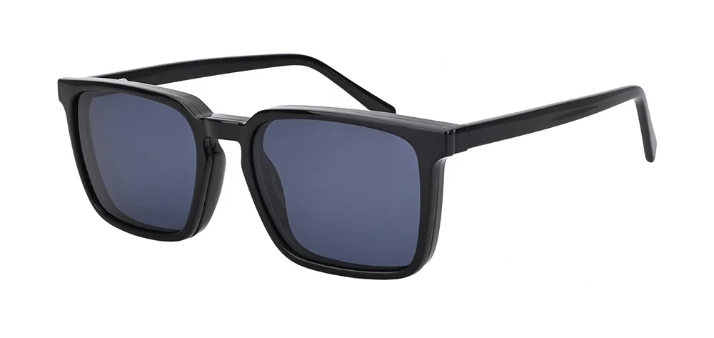 BCM307 optical frame with magnetic sun clip