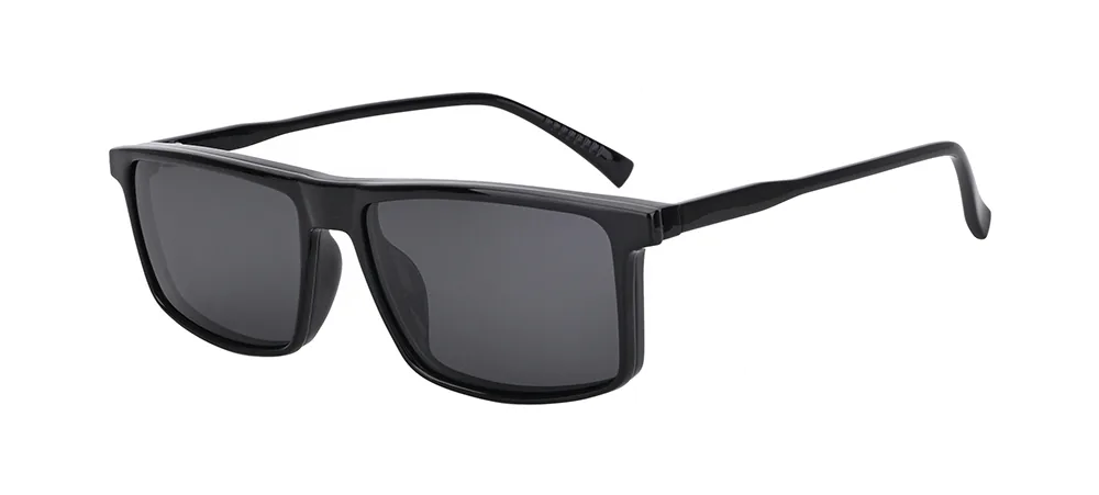 BCM308 optical frame with magnetic sun clip