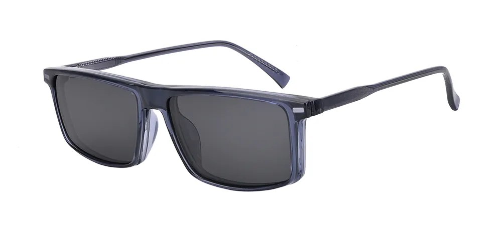 BCM308 C4 optical frame with magnetic sun clip attached