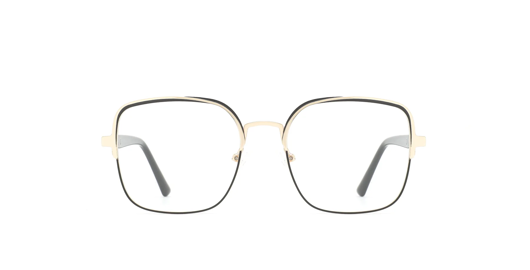 D3452 front view metal optical frame