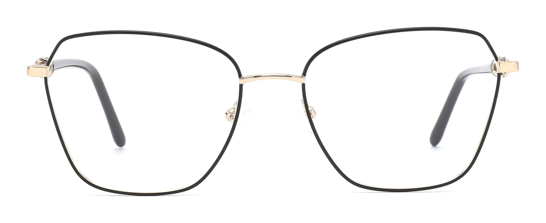 D3741 front view metal optical frame