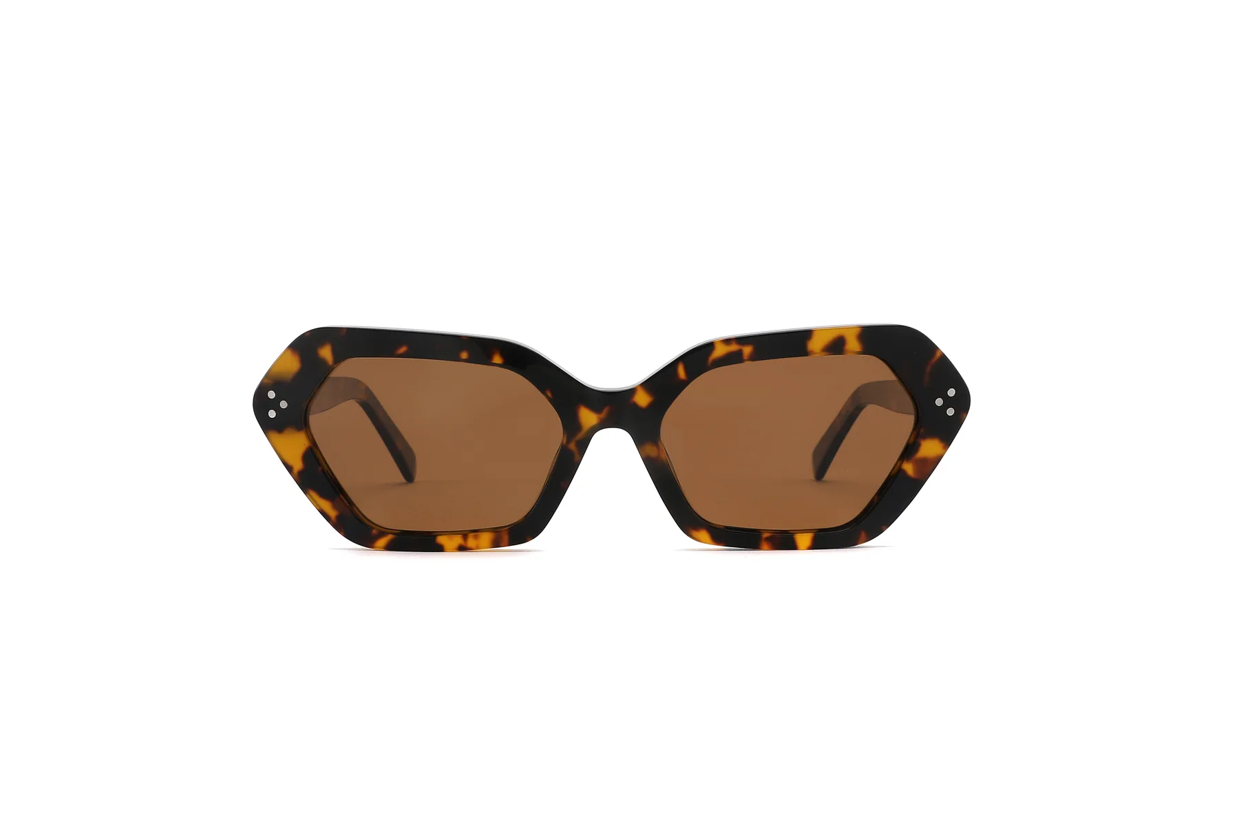 ELS8012 acetate sunglasses front view