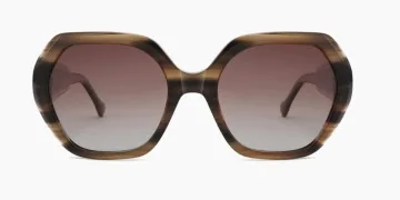 ELS8044 Front view acetate sunglasses