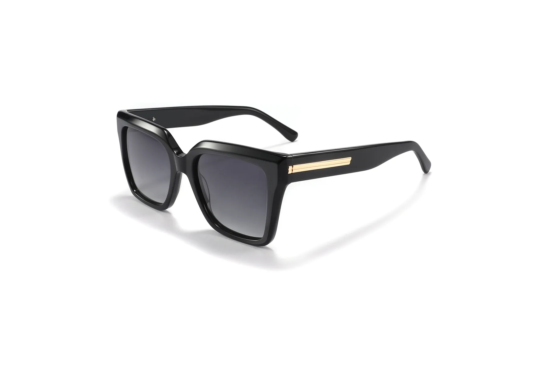 ELS8046 acetate sunglasses front view