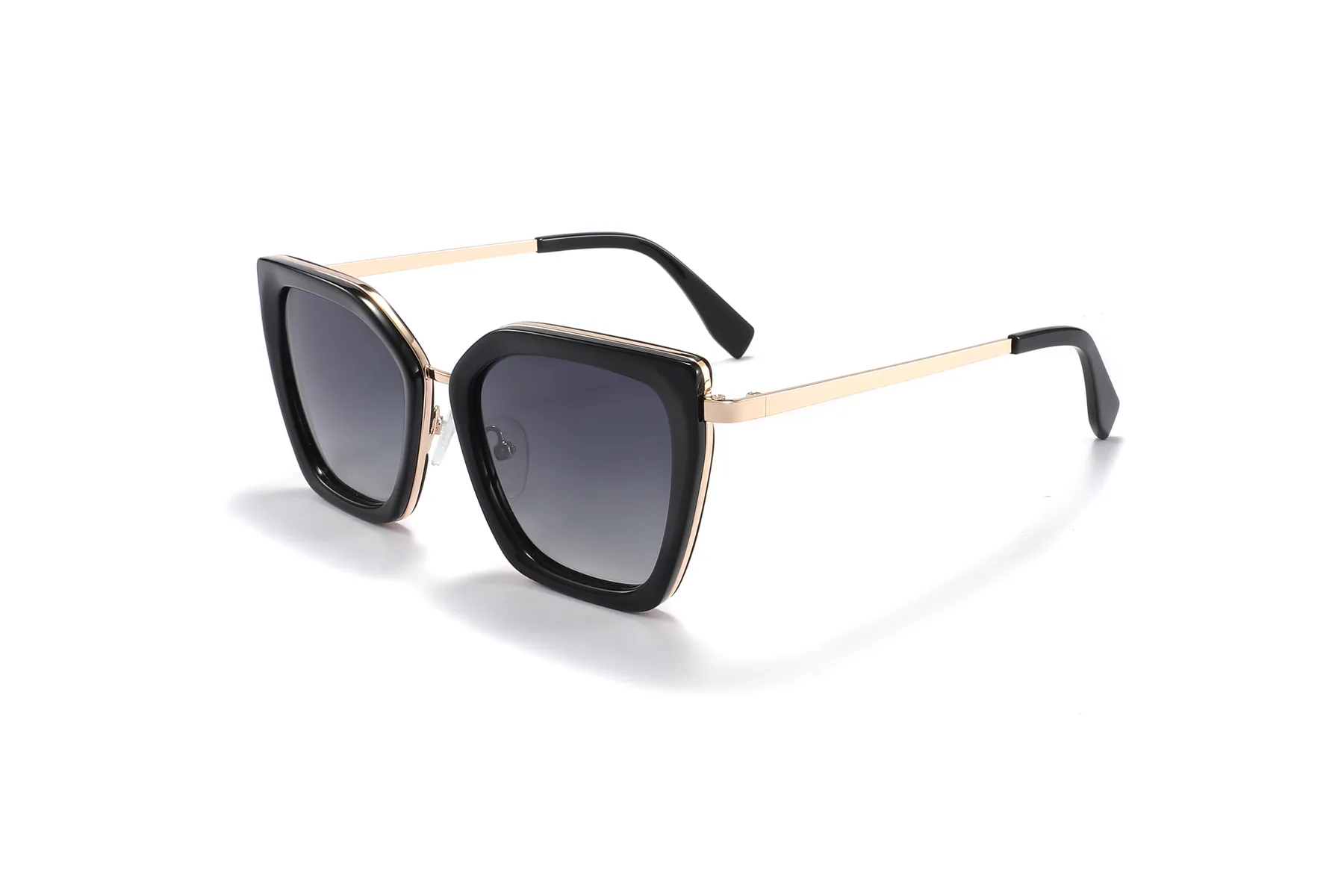 EM1206 acetate sunglasses front view