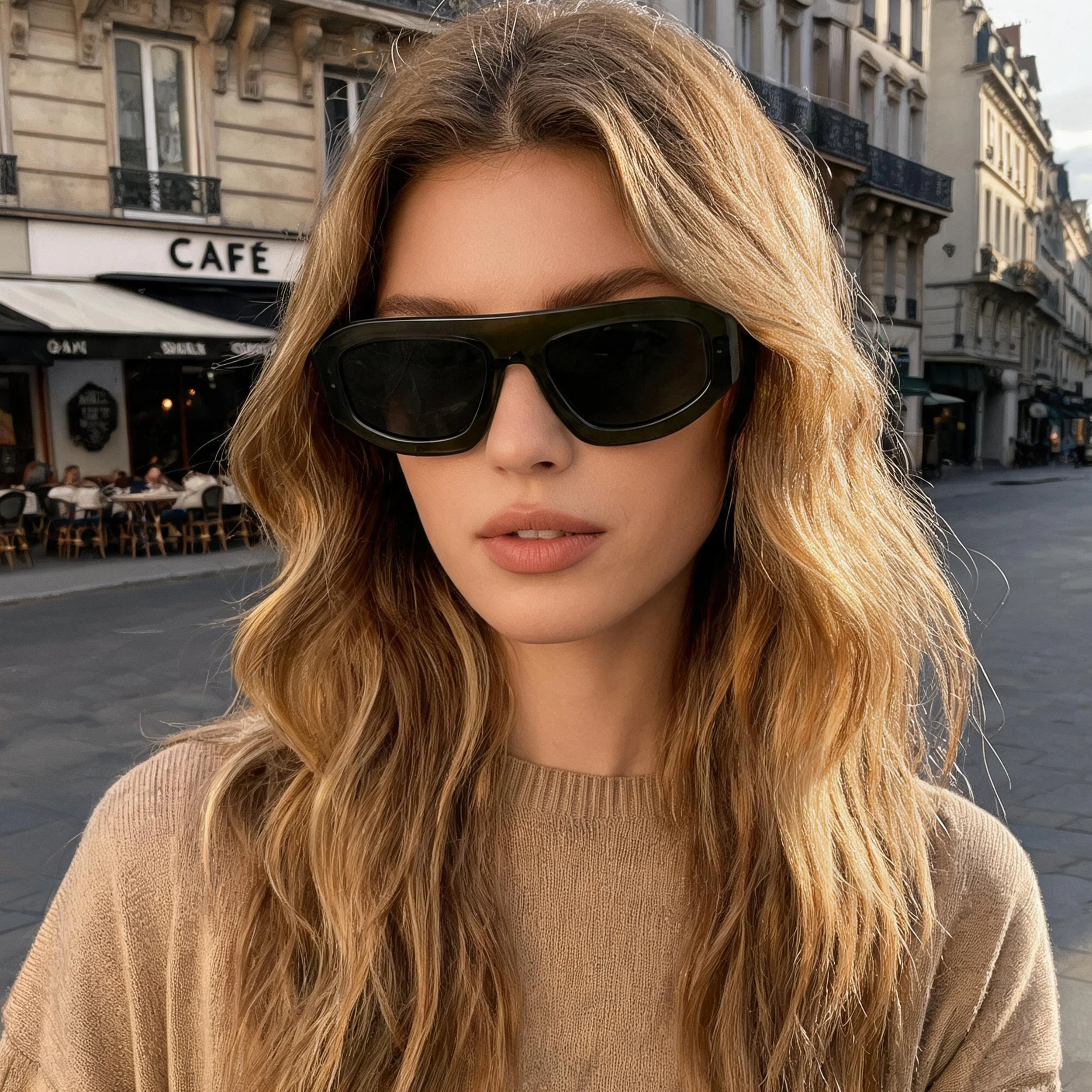 Sunglasses lifestyle styling reference