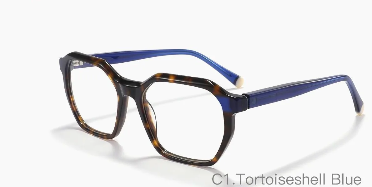 HE3117 C1 C1 muestra fotografiada montura óptica de acetato