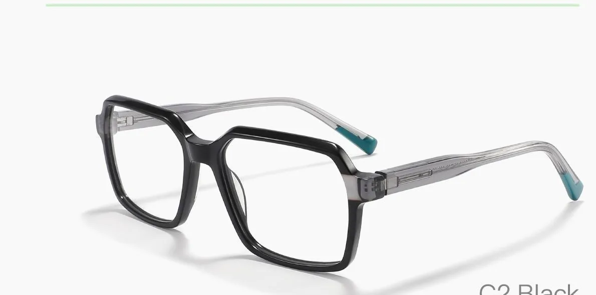 HE3118 C2 C2 muestra fotografiada montura óptica de acetato