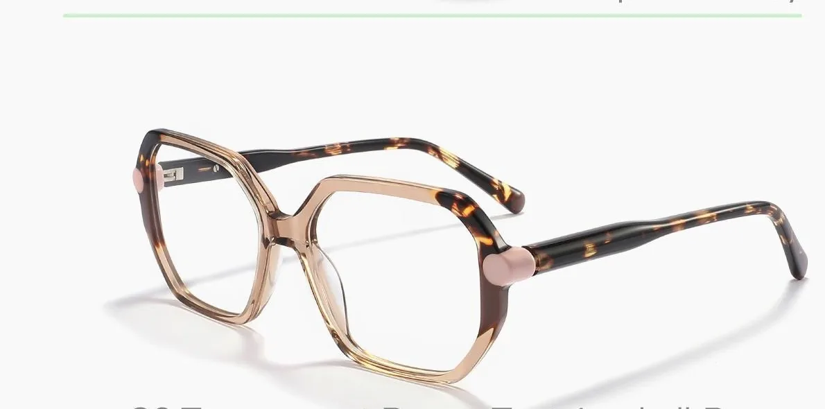 HE3120 C3 C3 muestra fotografiada montura óptica de acetato