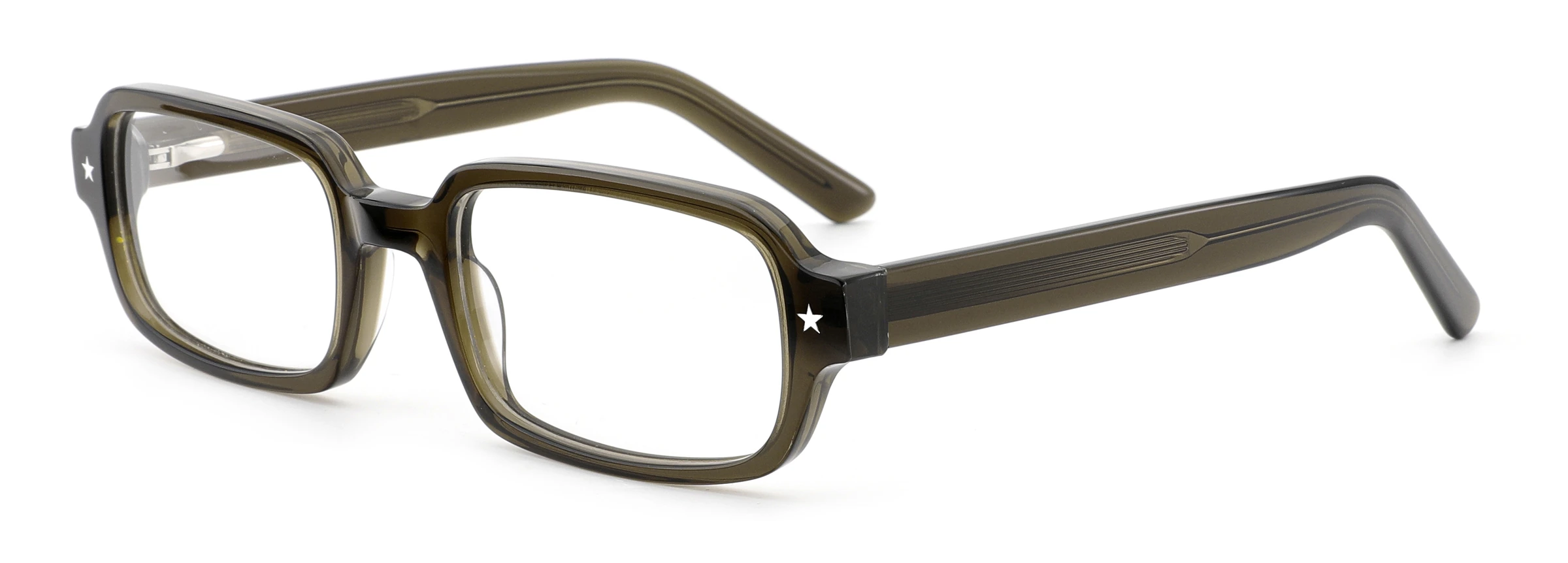 M007 front view acetate optical frame