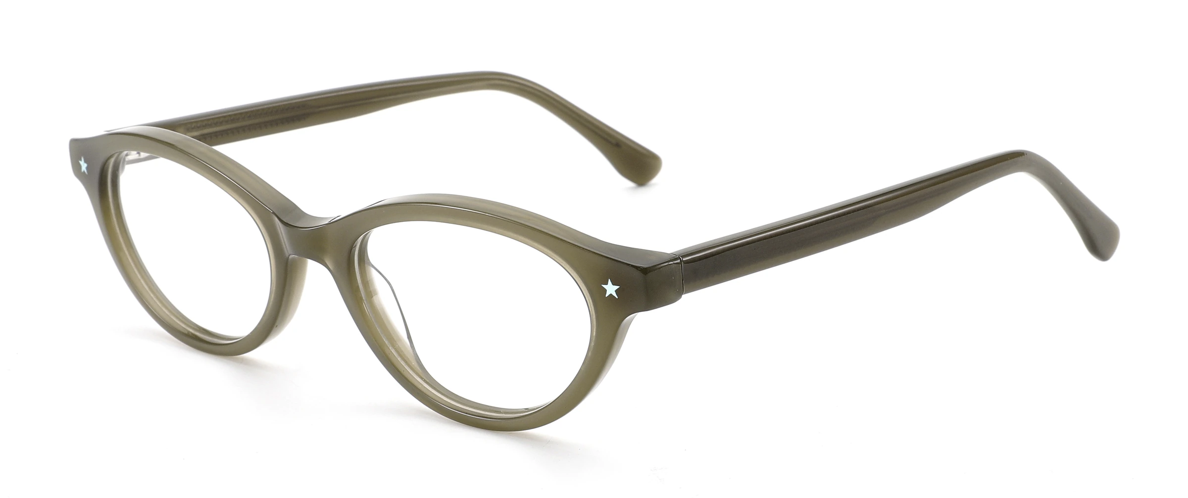 M015 front view acetate optical frame