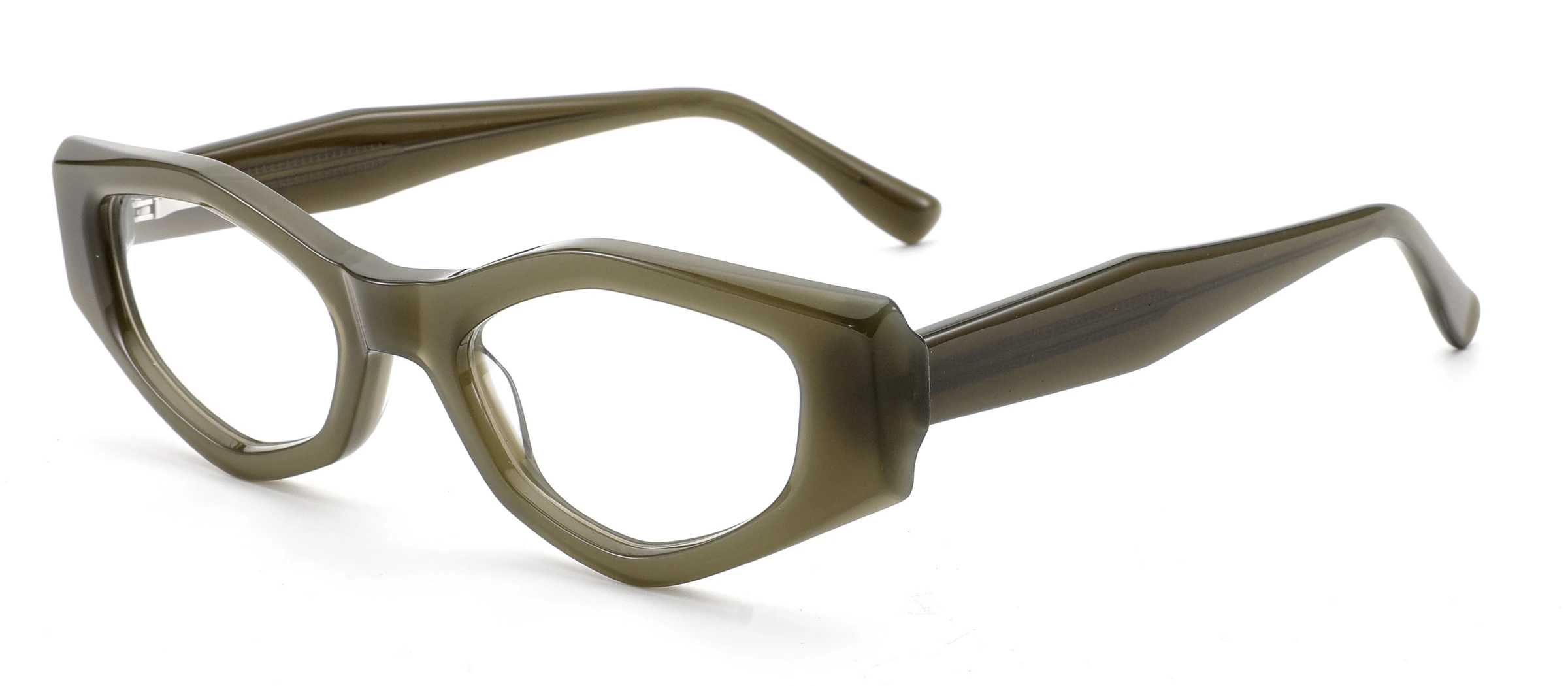 M017 front view acetate optical frame