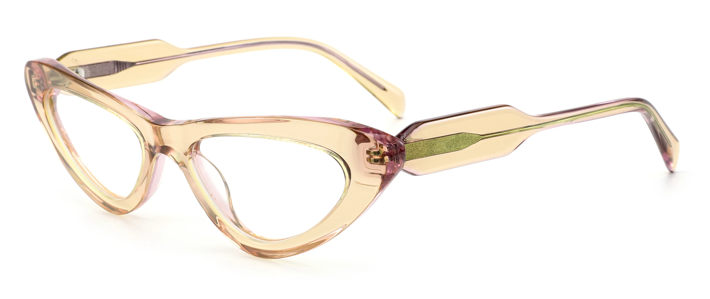 M022 front view acetate optical frame