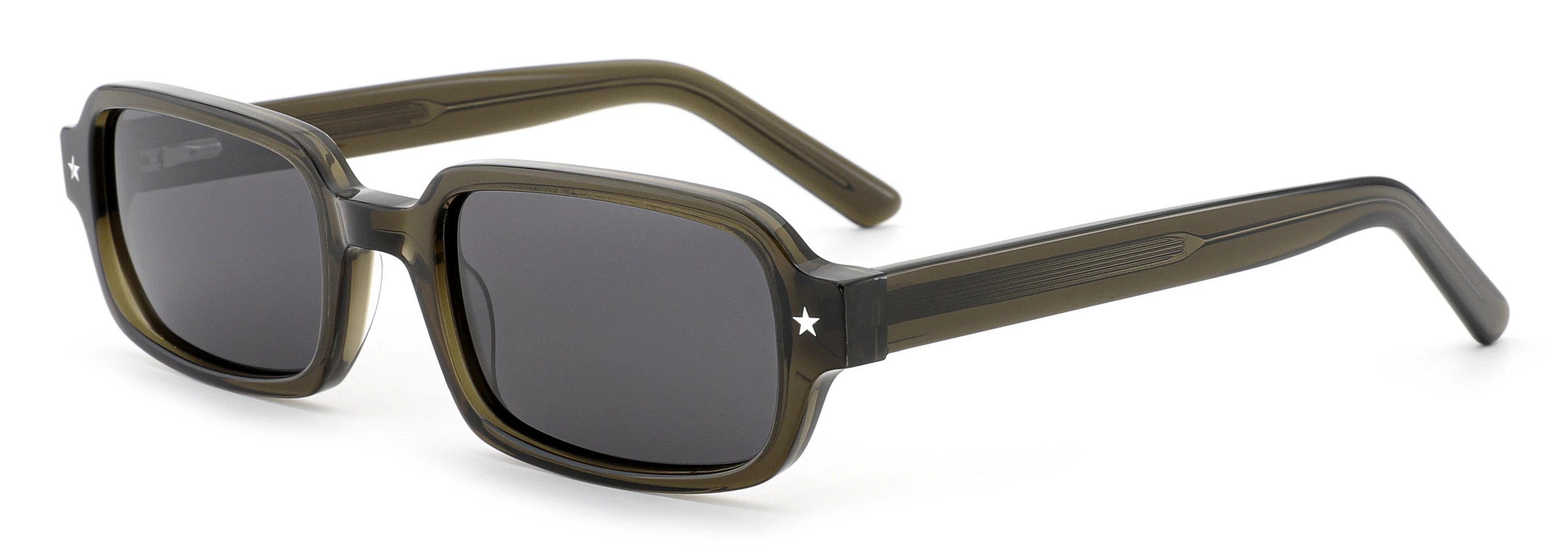 MT007 front view acetate optical frame