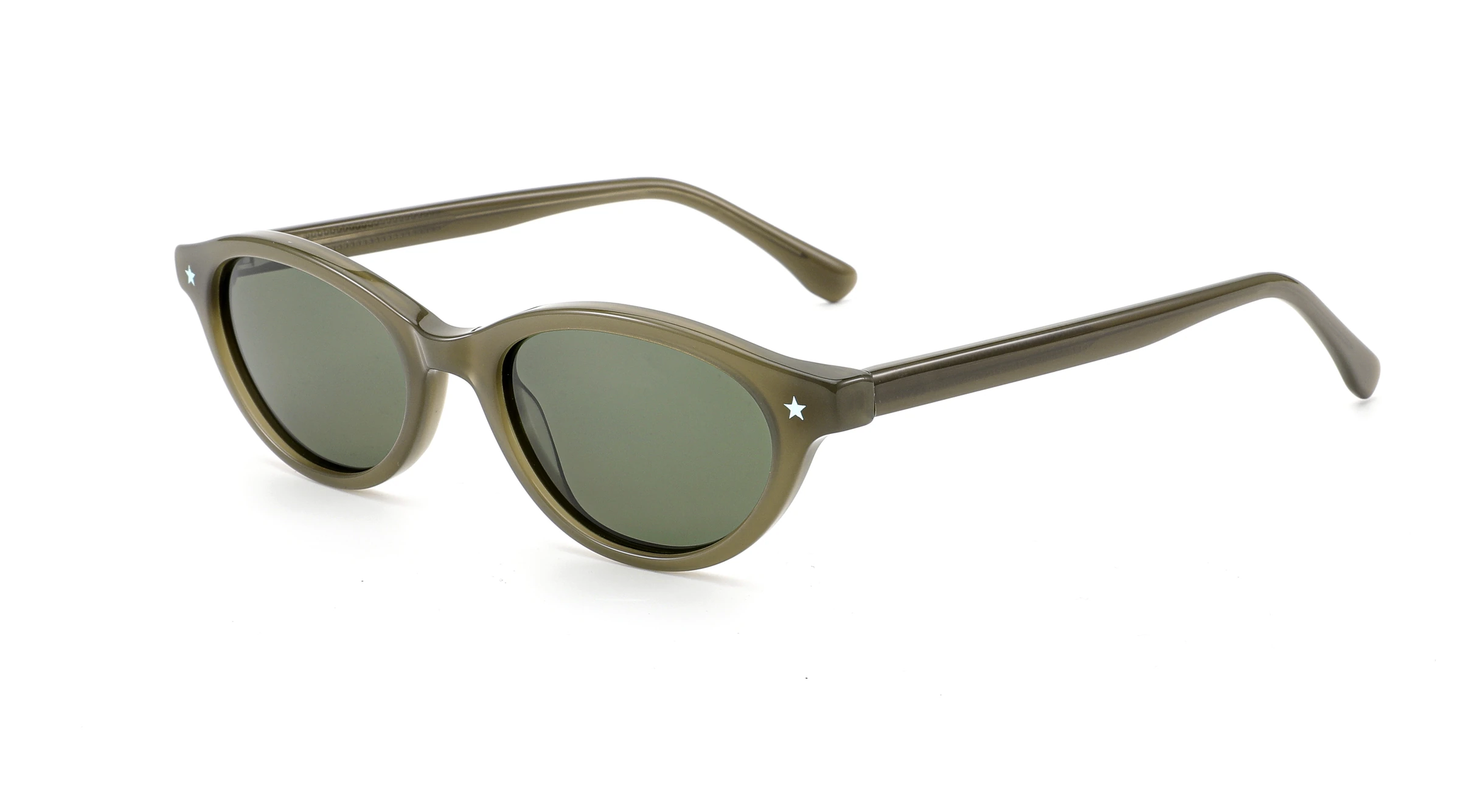 MT015 front view acetate optical frame