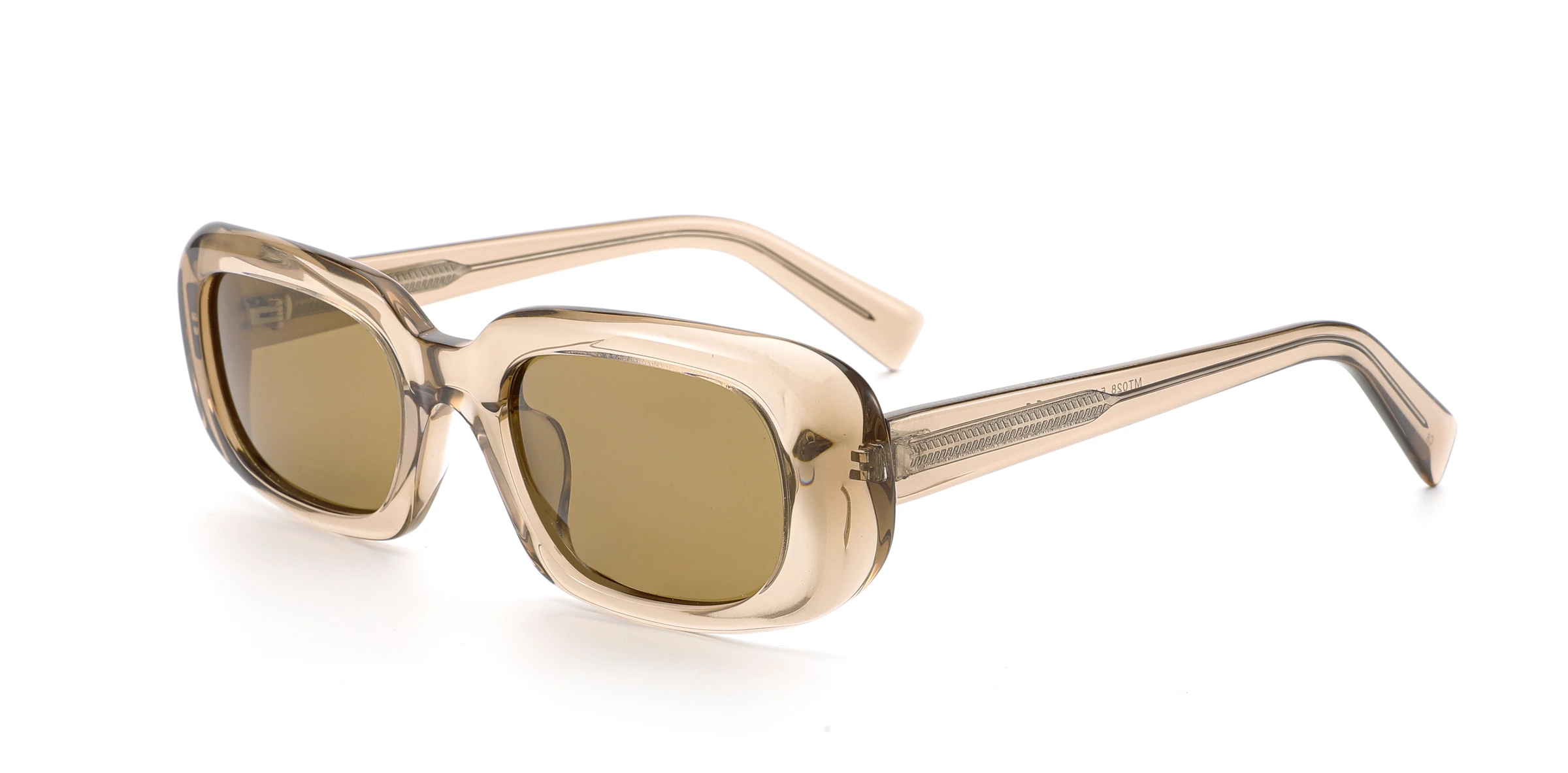 MT028 front view acetate optical frame