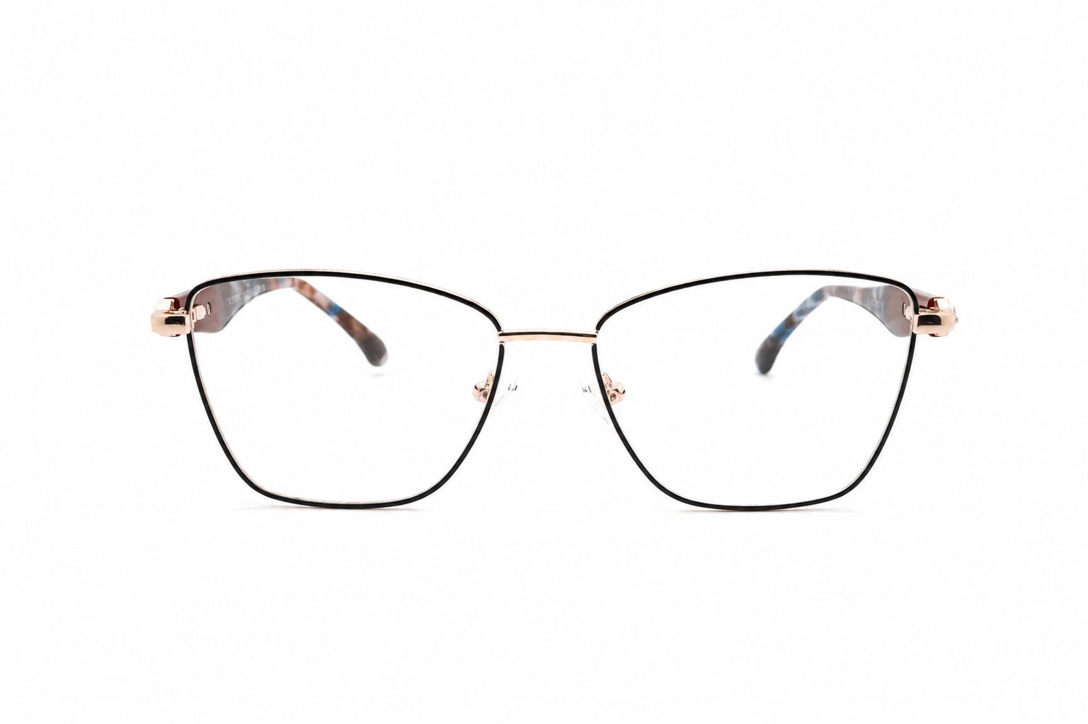 VAL0002 front view metal optical frame