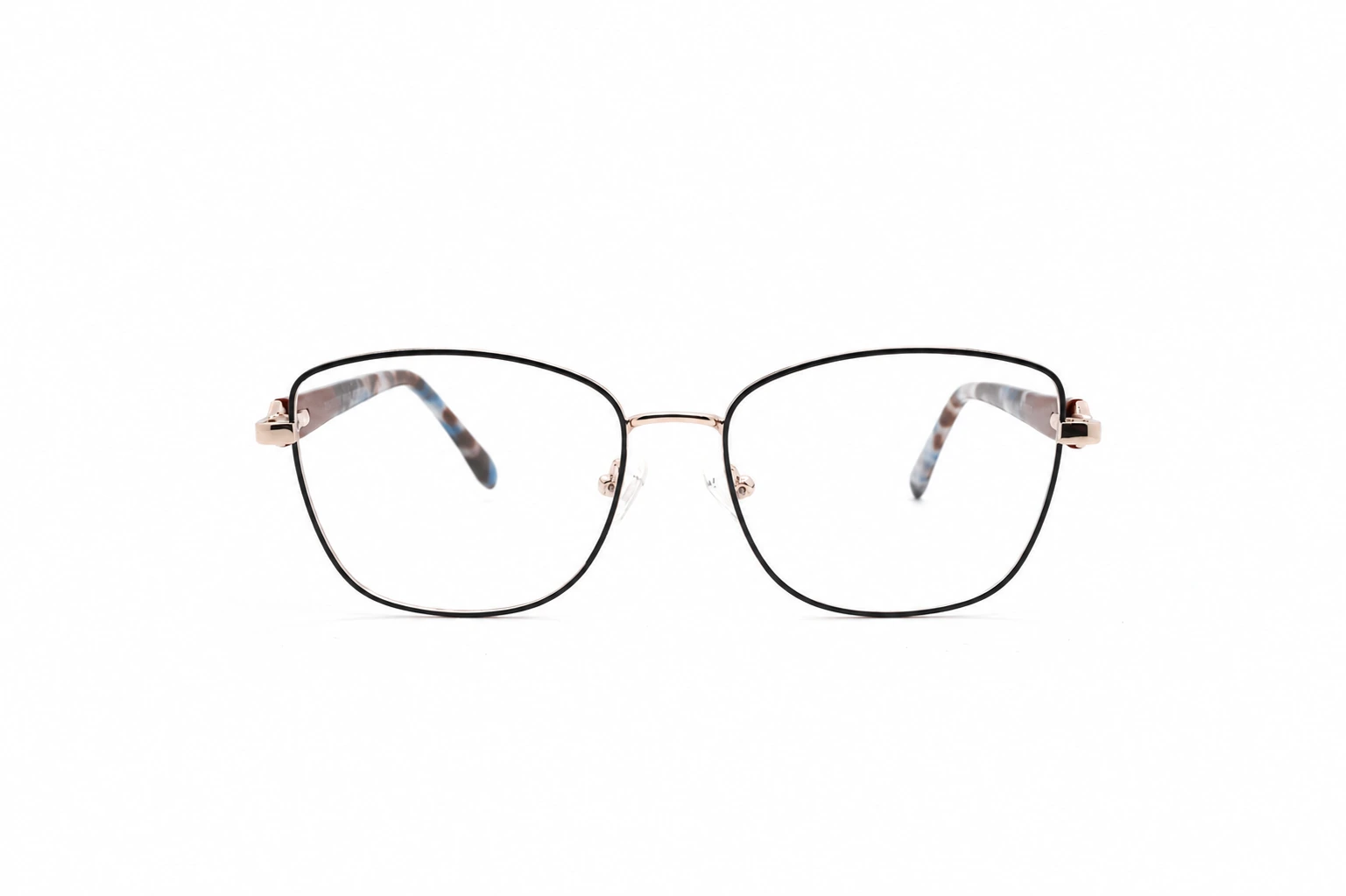 VAL0003 front view metal optical frame
