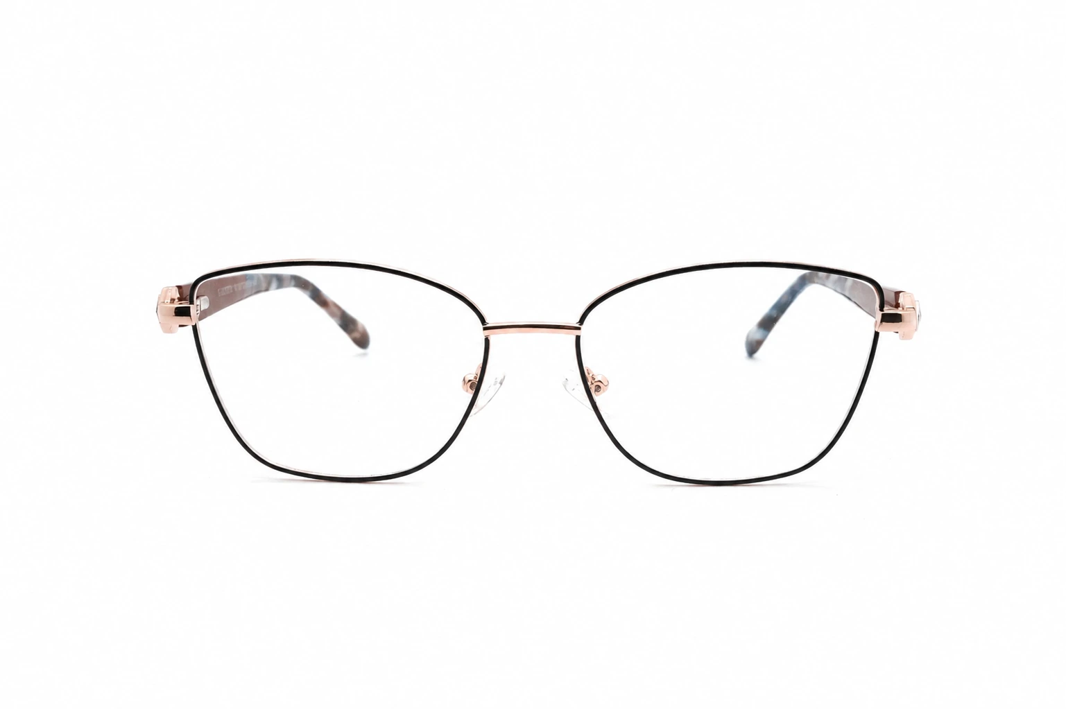 VAL0004 front view metal optical frame