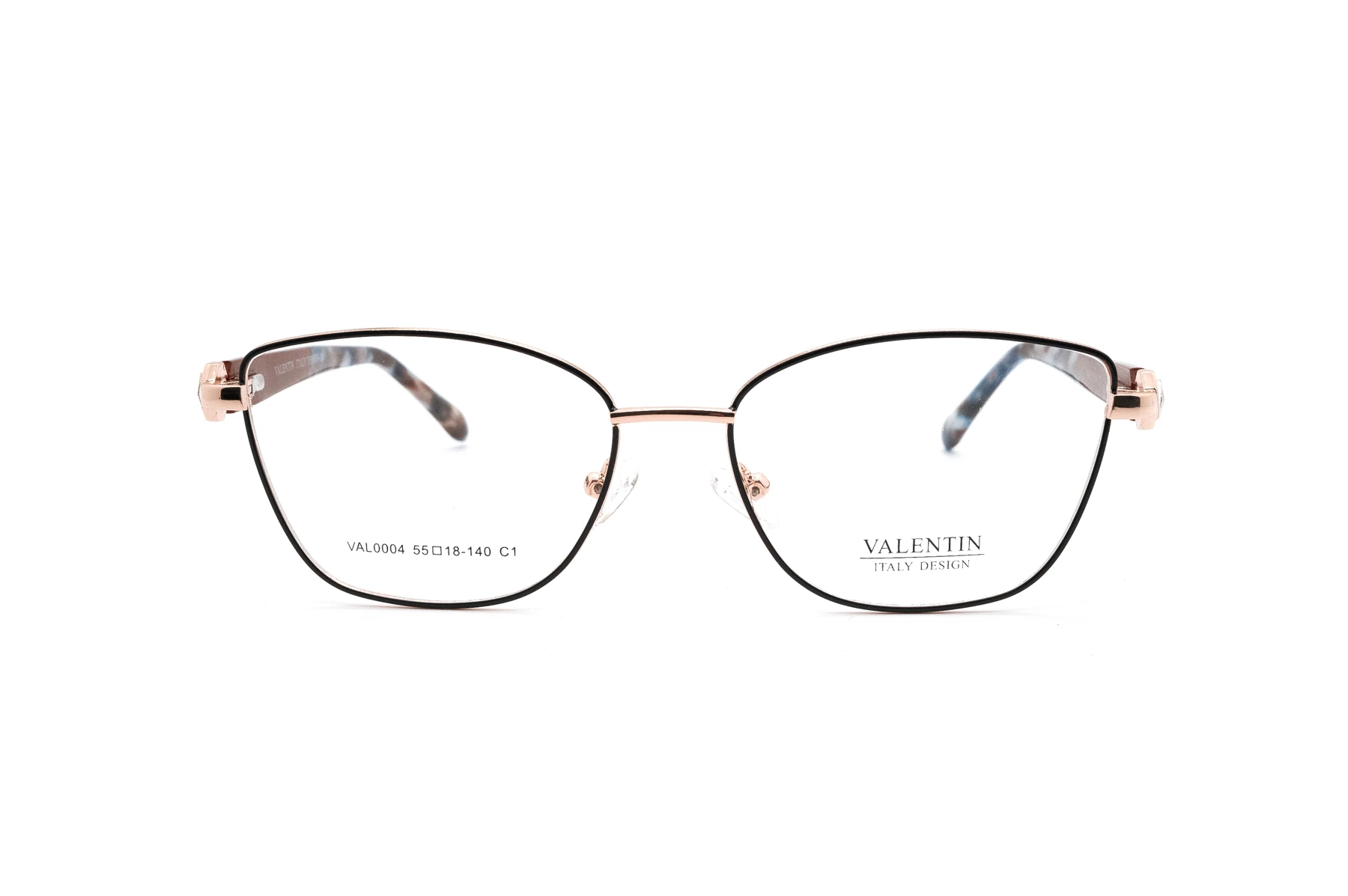 VAL0004 metal optical frame front view