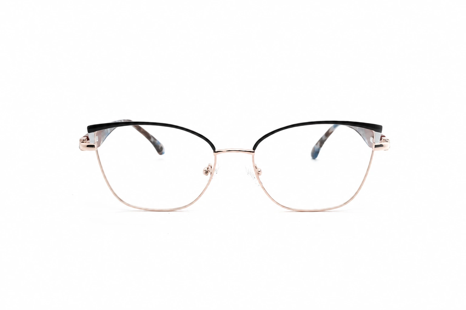 VAL0005 front view metal optical frame
