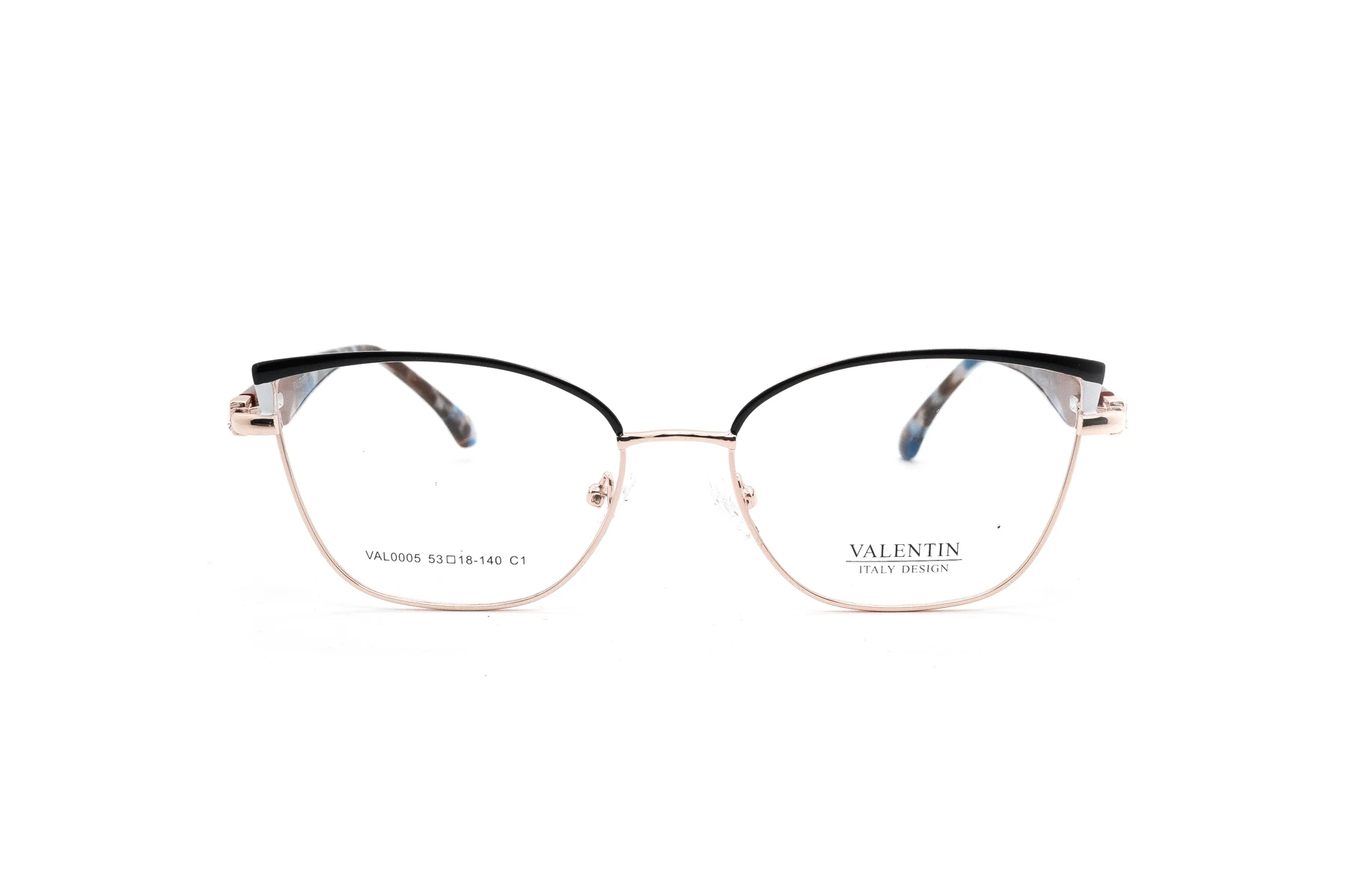 VAL0005 metal optical frame front view