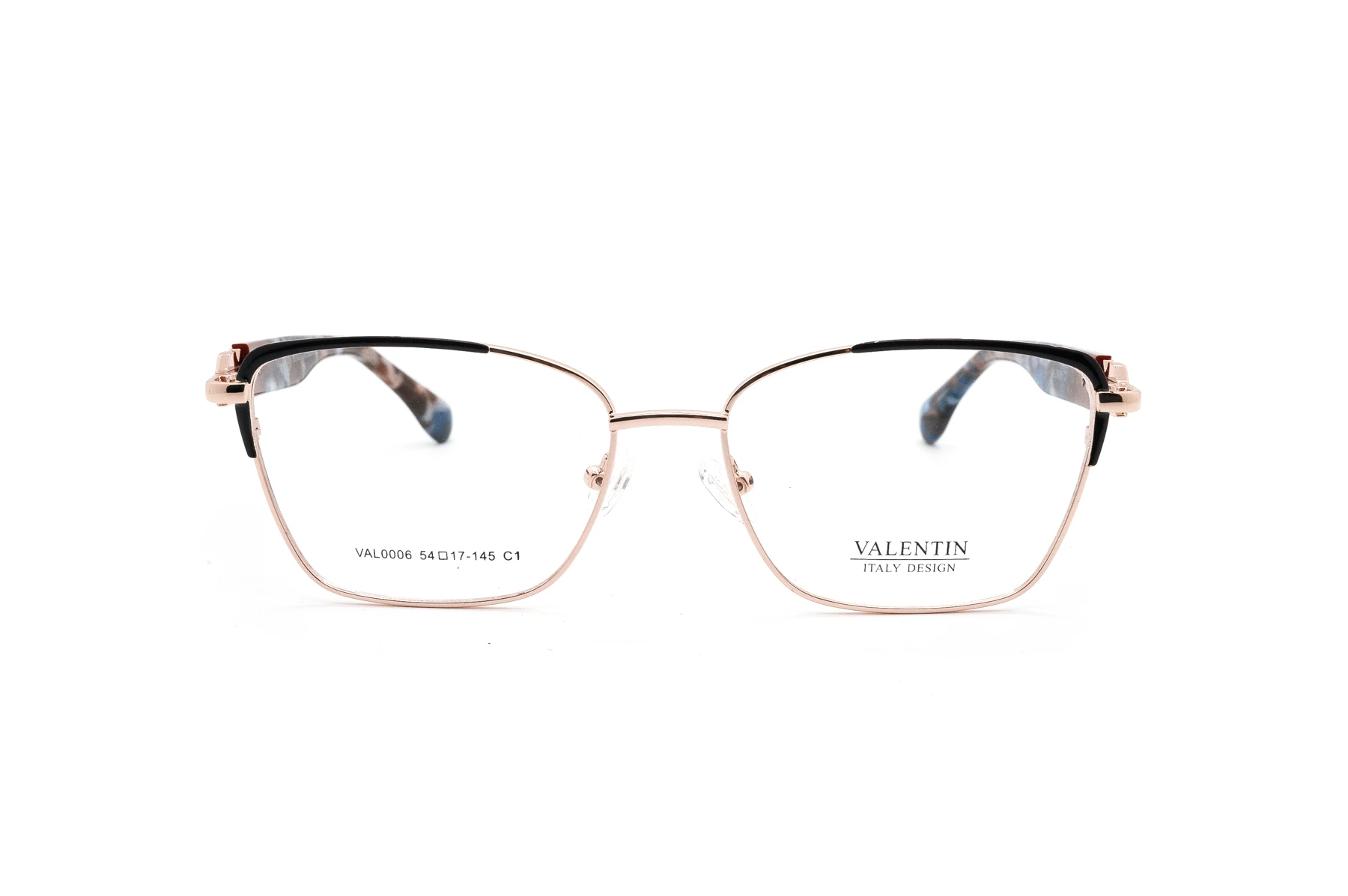 VAL0006 metal optical frame front view