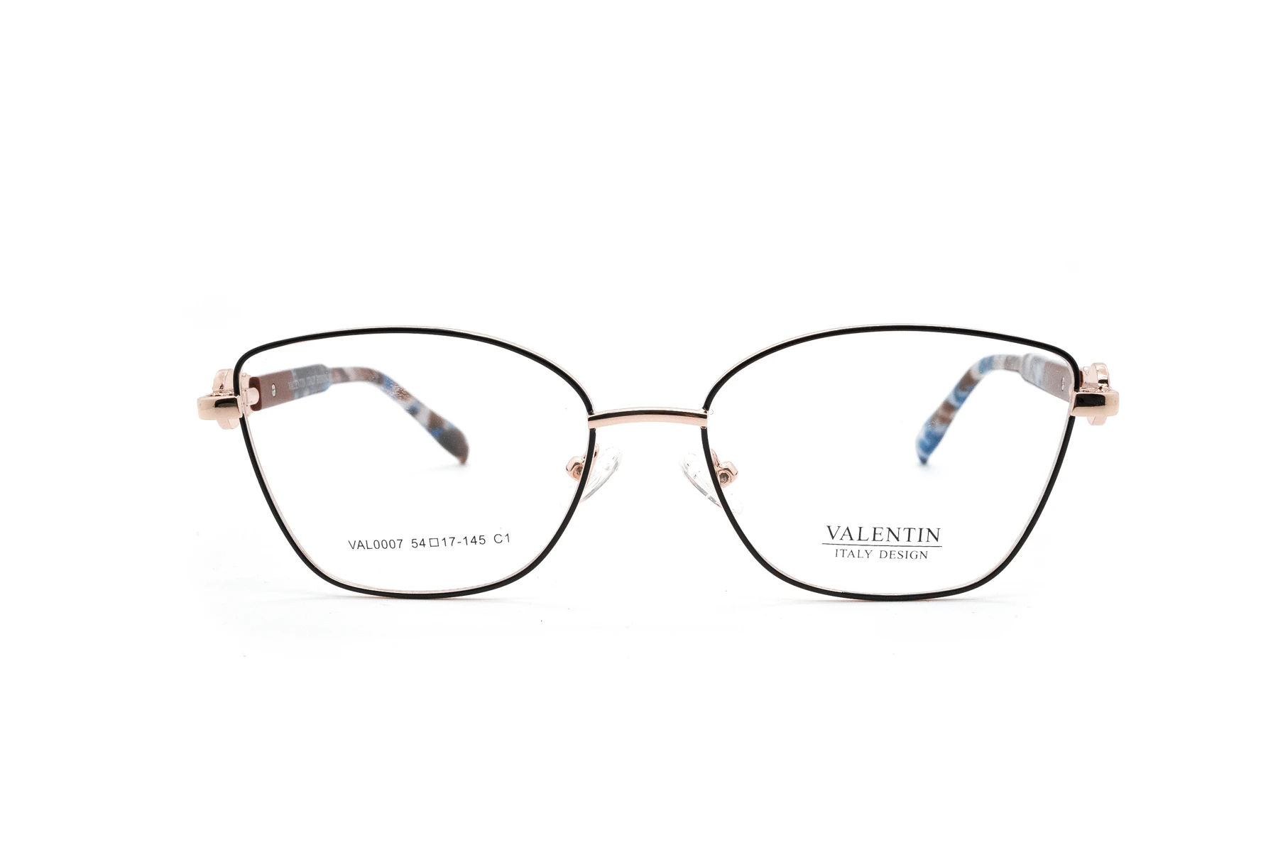 VAL0007 metal optical frame front view