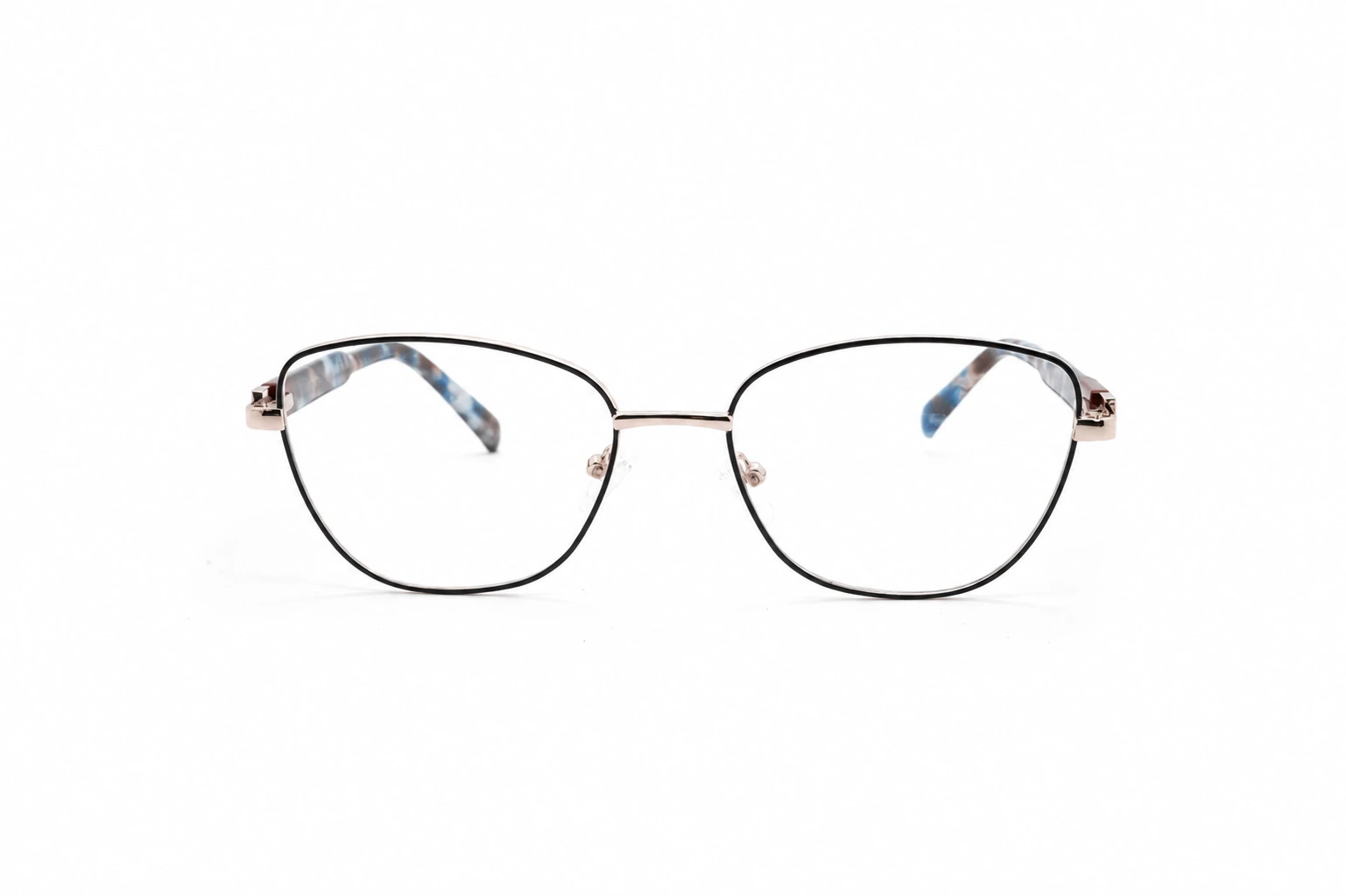 VAL0010 front view metal optical frame