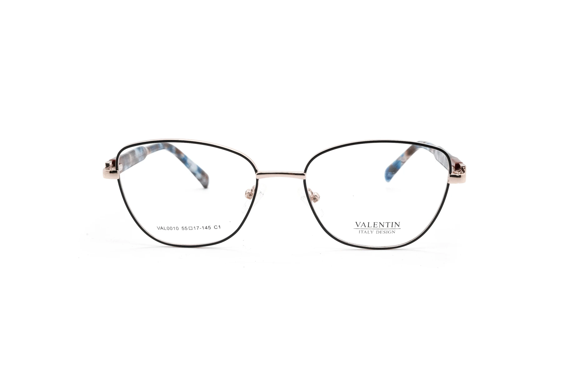 VAL0010 metal optical frame front view