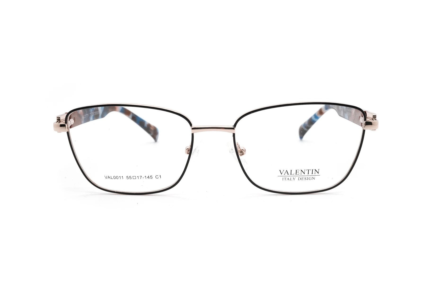VAL0011 metal optical frame front view