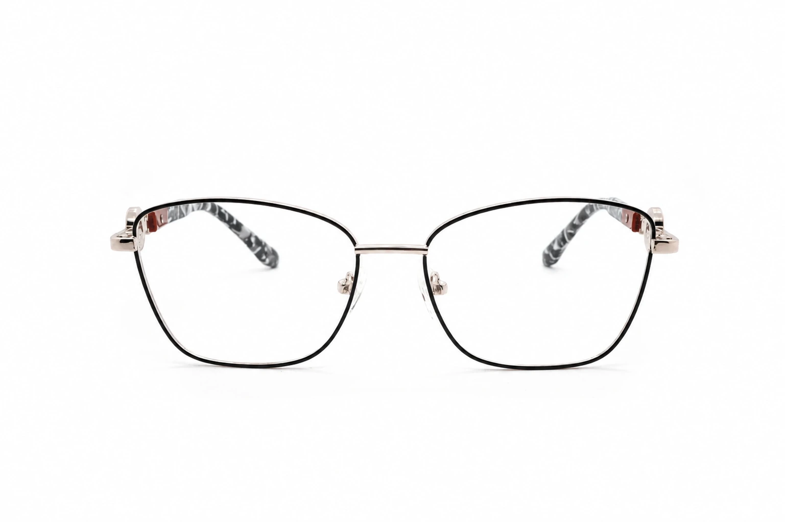 VAL0013 front view metal optical frame