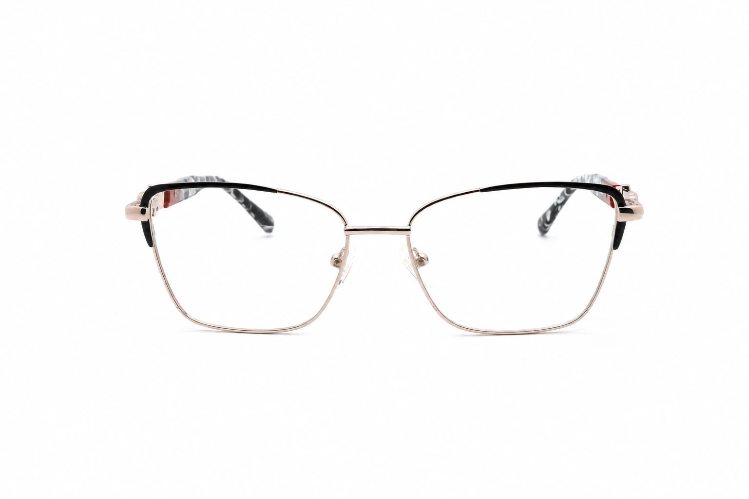 VAL0014 front view metal optical frame