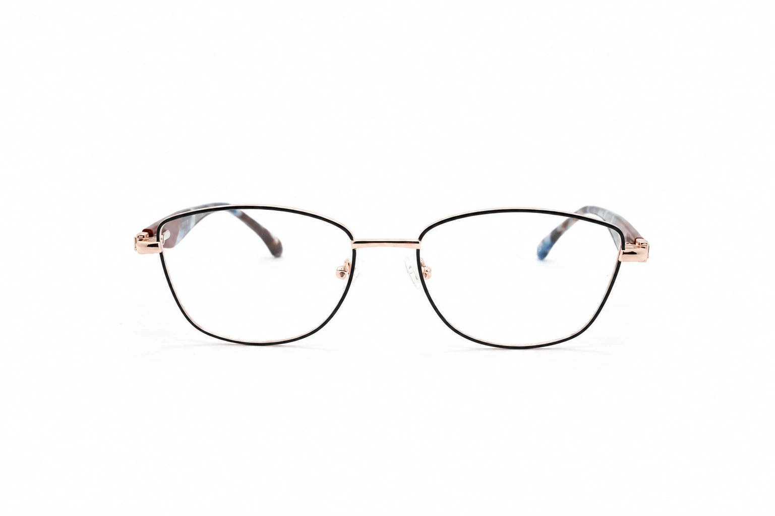 VAL0016 front view metal optical frame