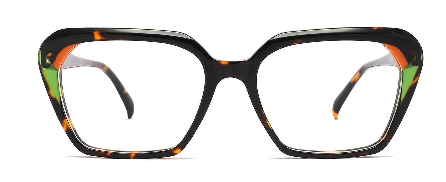 YG21290 acetate optical frame front view