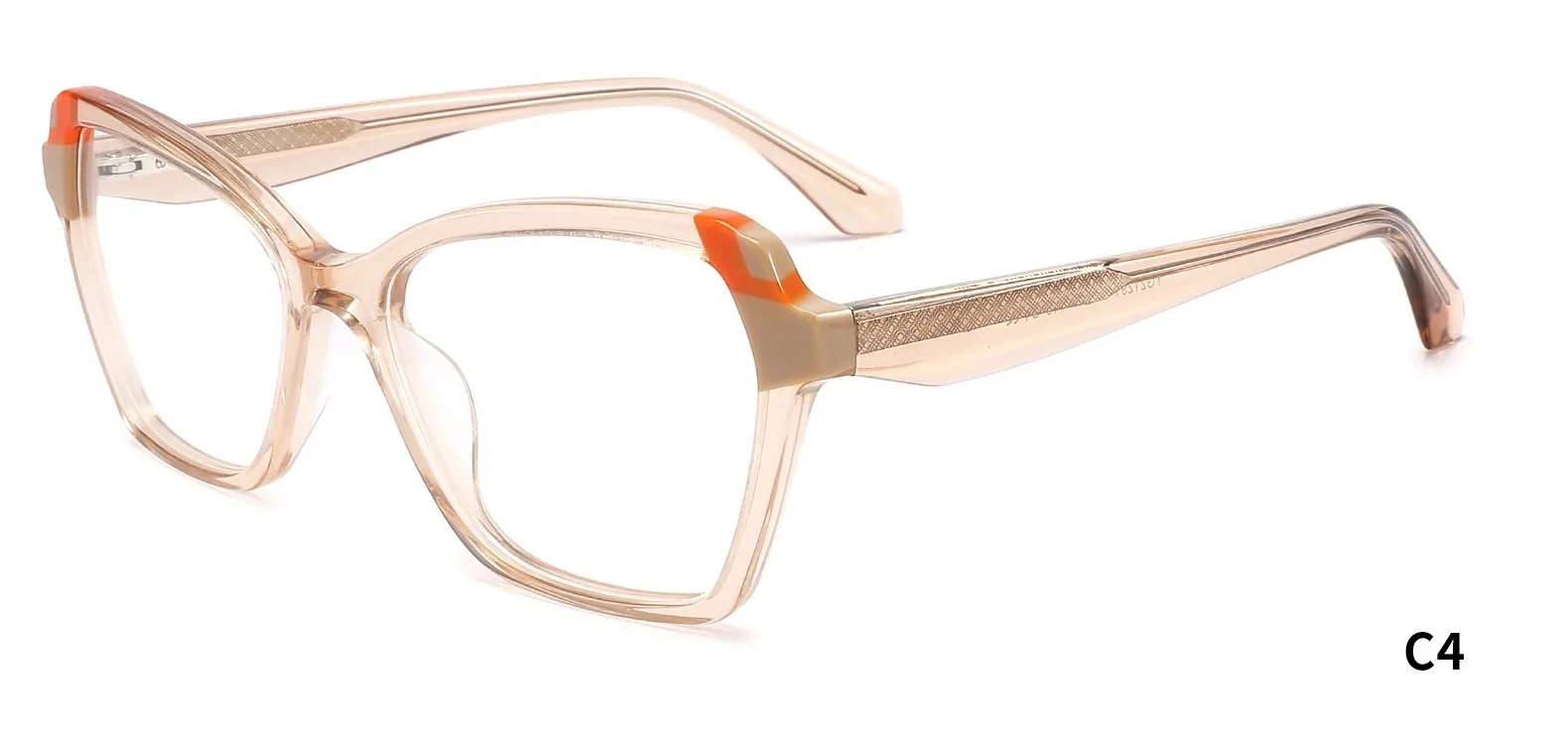YG21291 C4 C4 photographed sample acetate optical frame