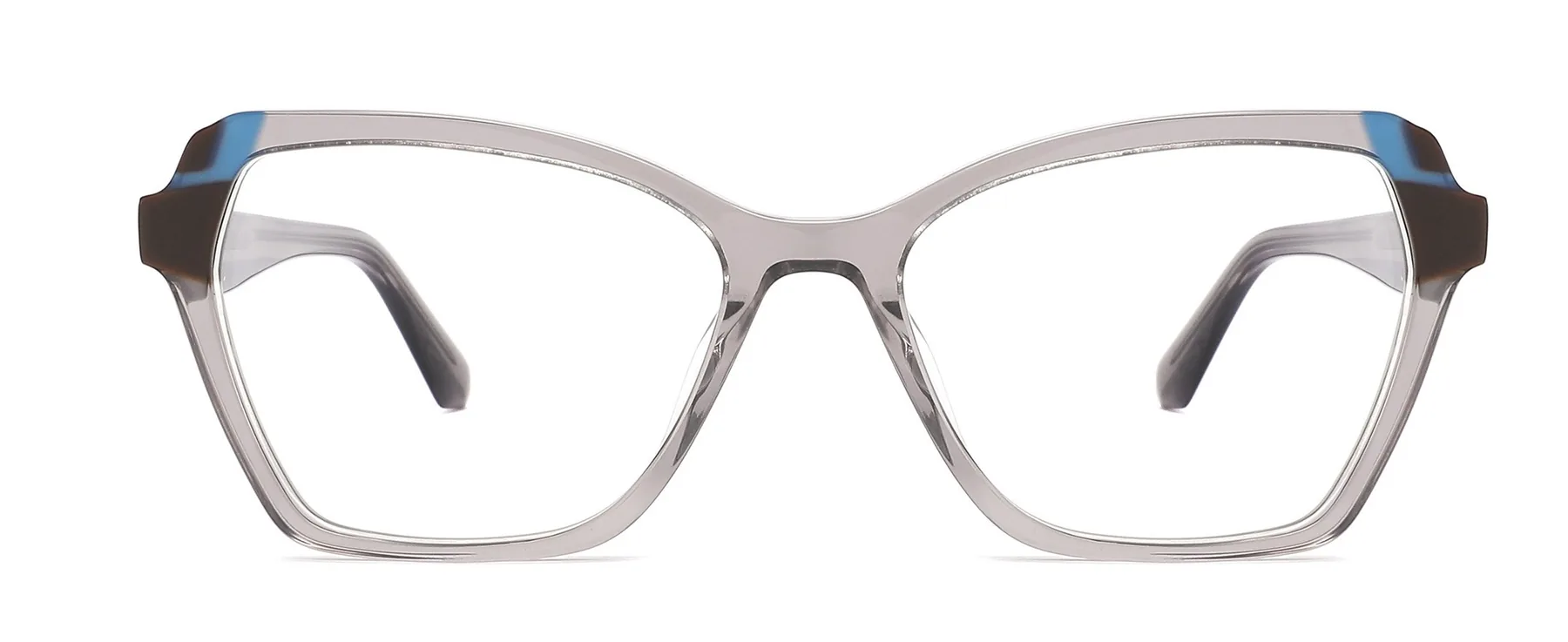 YG21291 acetate optical frame front view