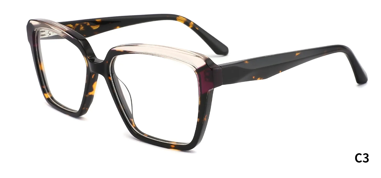 YG78145 C3 C3 photographed sample acetate optical frame