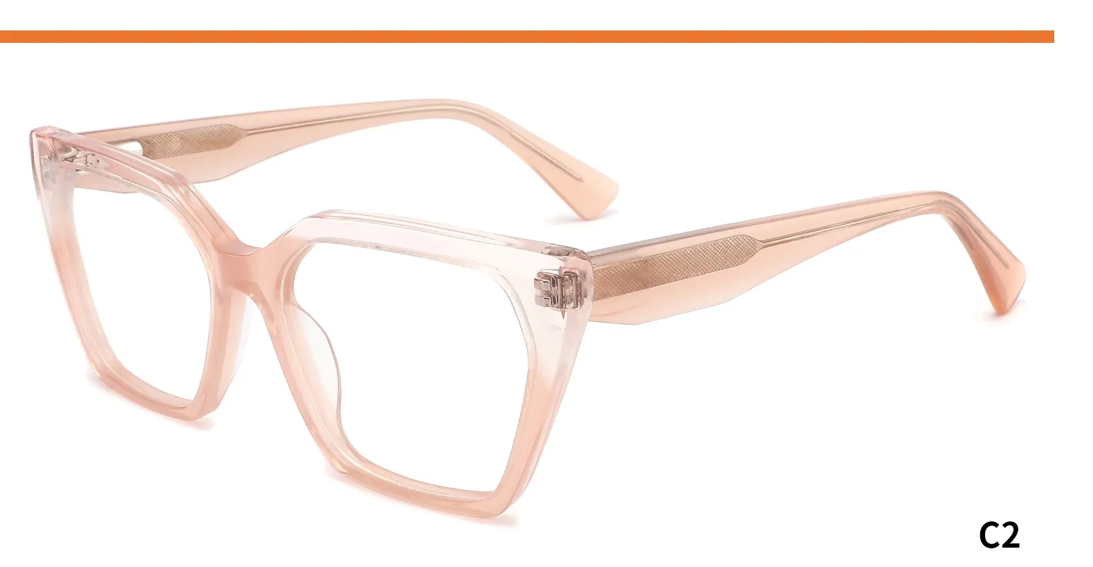 YG78146 C2 C2 photographed sample acetate optical frame